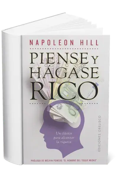 Portada libro piense y hágase rico