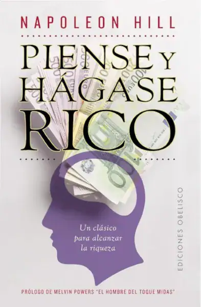 Portada libro piense y hágase rico